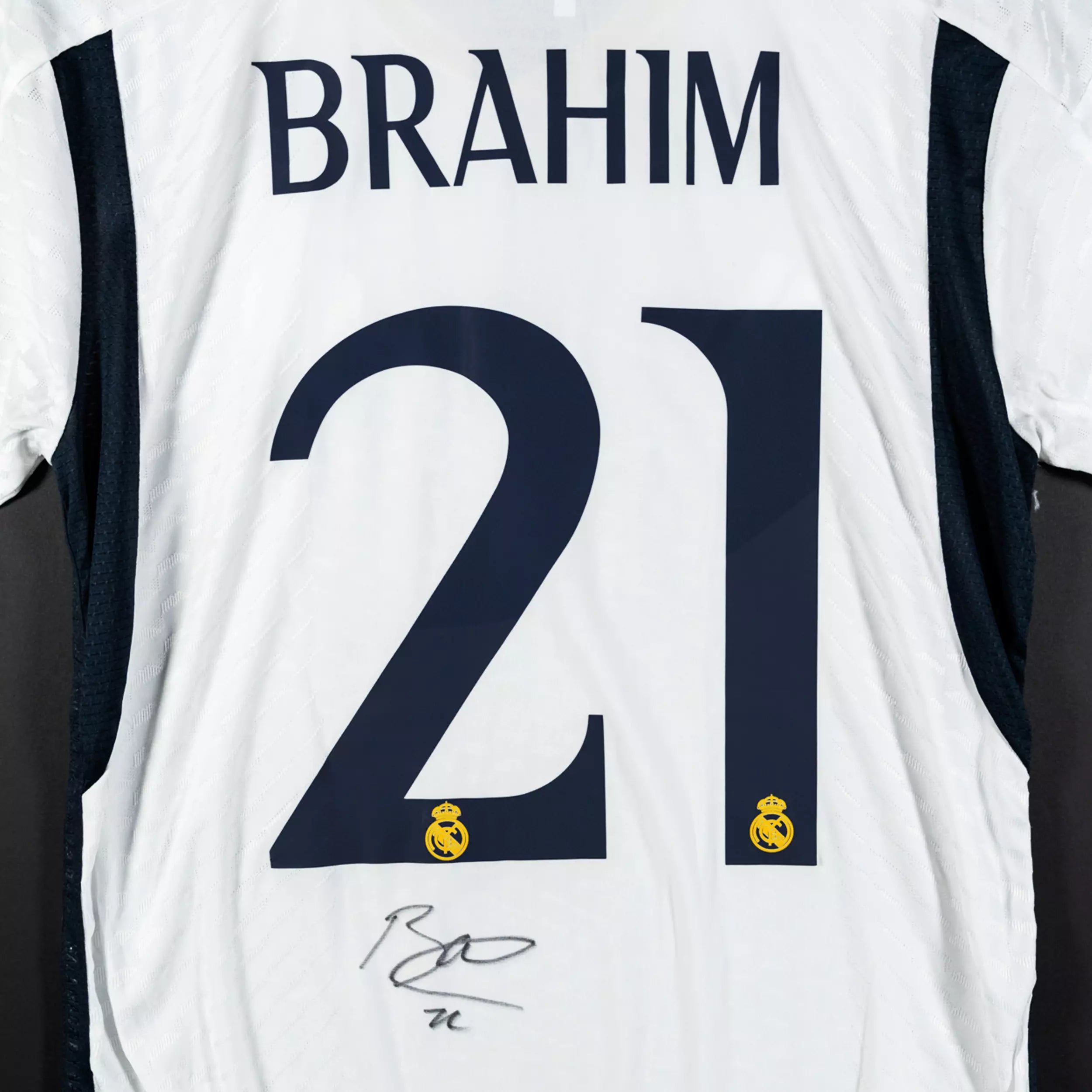 Jersey Firmado Brahim Diaz - Real Madrid
